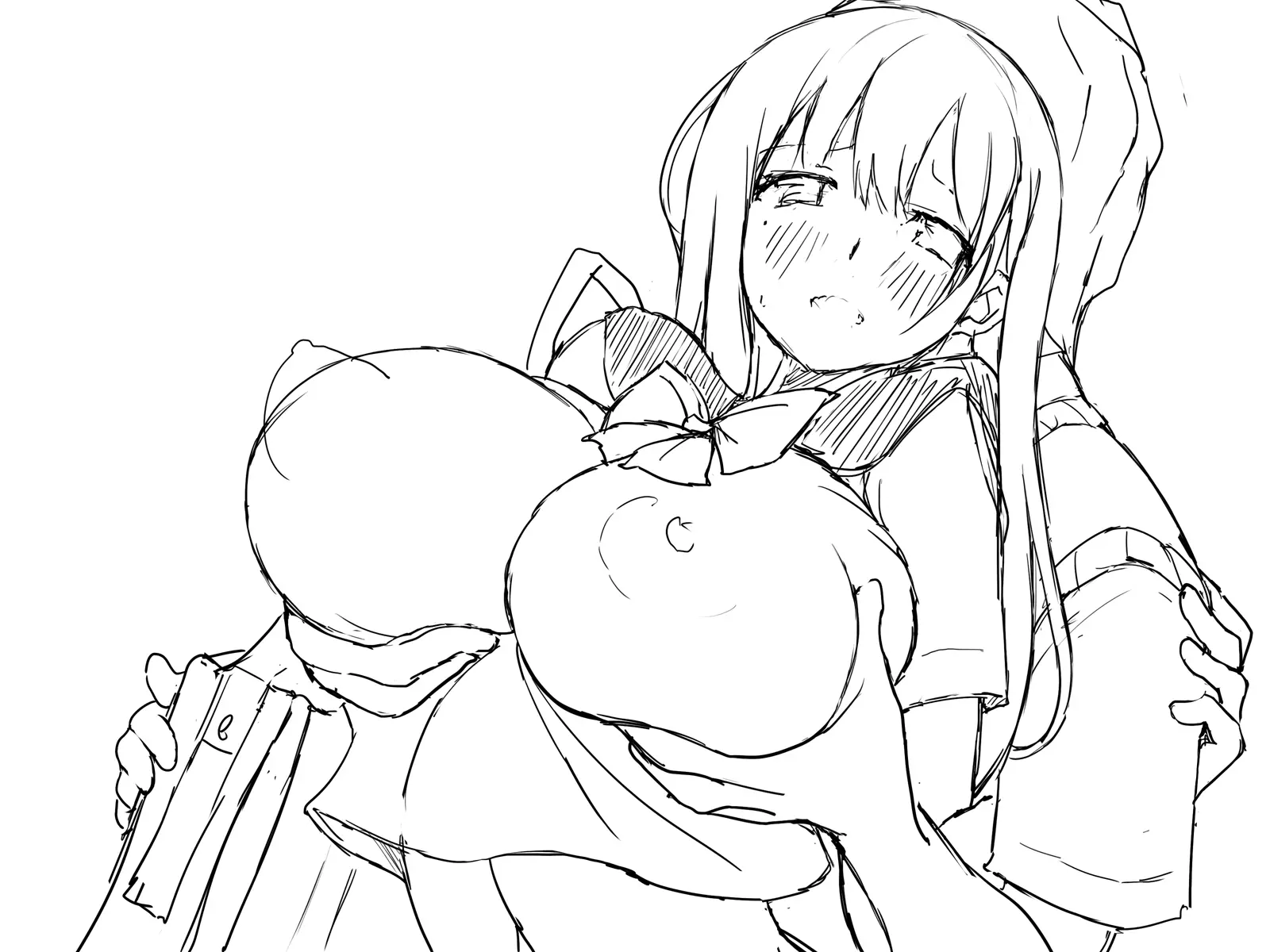 Kanojo Ga Aitsu Ni Sareta Koto_Rough Sketch
